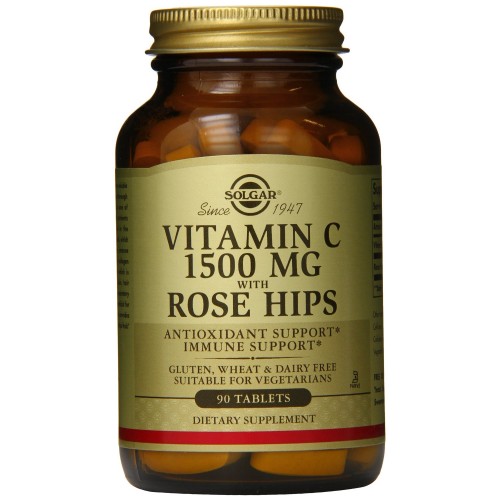 Vitamin C with Rose Hips 1500 mg 90 Tablets